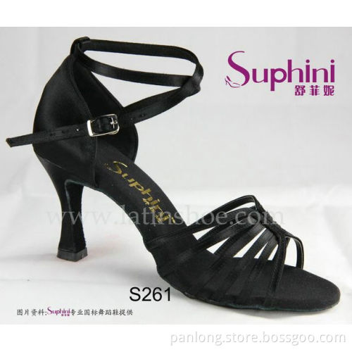 Simple Straps Salsa Shoes Woman Latin Dance Shoes